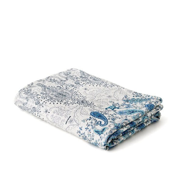 Copriletto Trapuntato Granfoulard Bassetti -Monnalisa Celeste