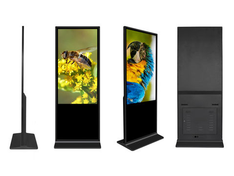 Indoor Ultraslim Digital Signage Touch Stele