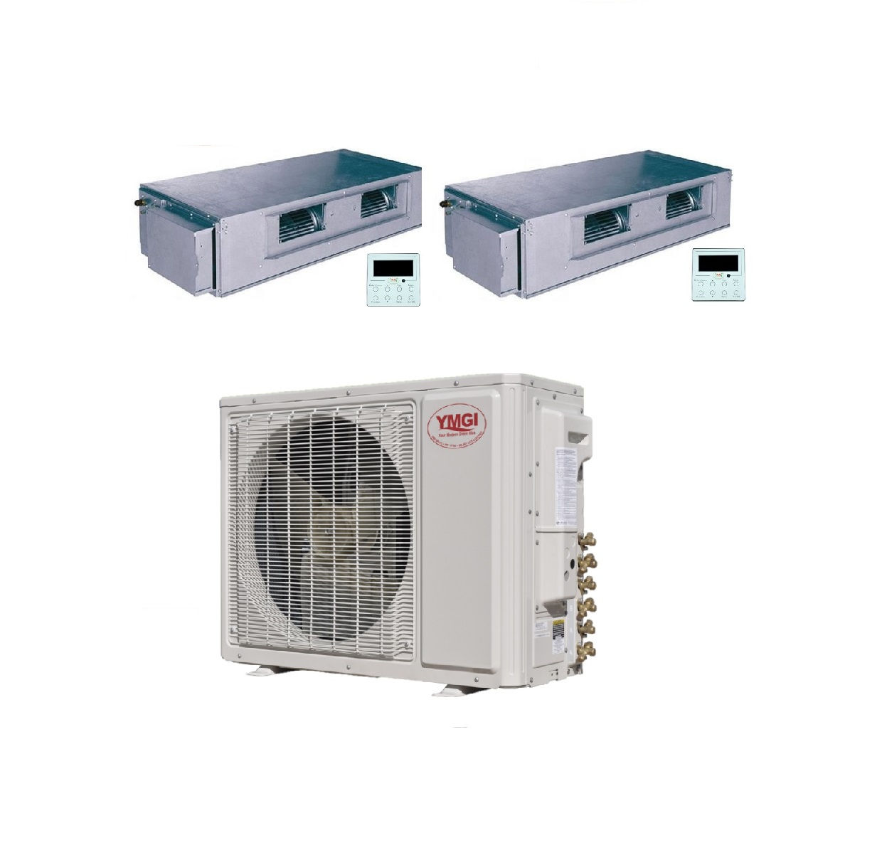 YMGI 36000 BTU 21 SEER Medium Static Pressured Ducted Mini Split System