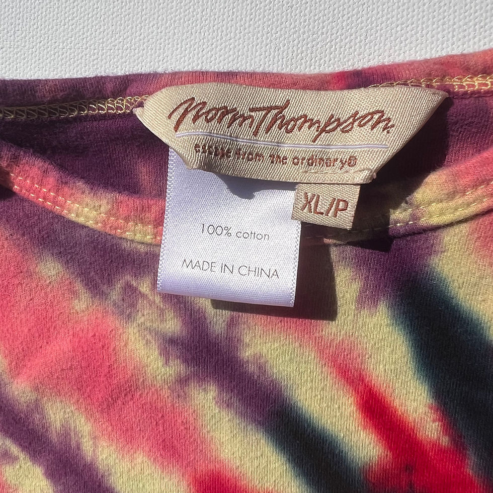 Thumbnail: Tie-dye Shirt: Spiral- Women's XL/P