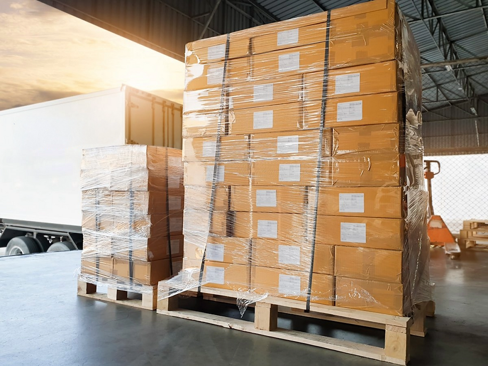 Envío de tarima pallet