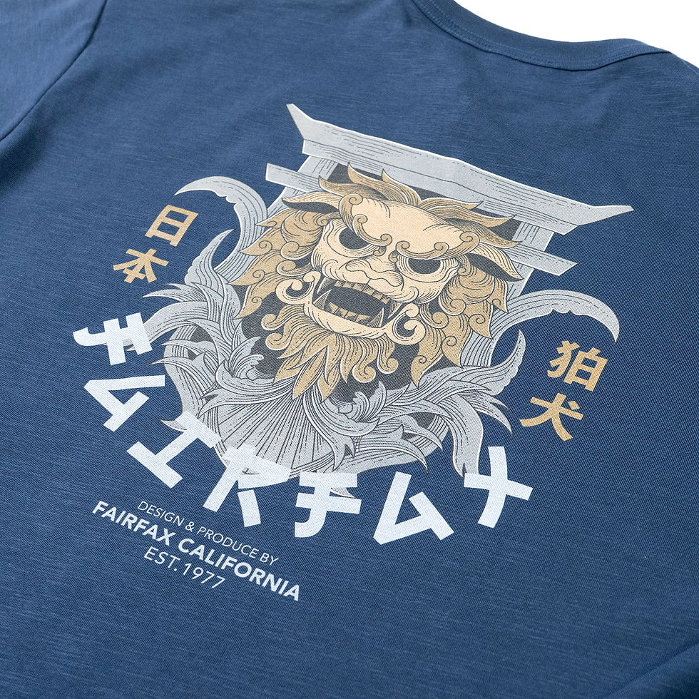 縮圖：FAIRFAX KOMAINU PRINT TEE