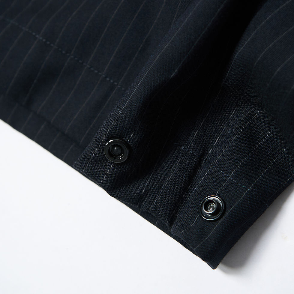 縮圖：FRFX STRIPED WIDE LEG PANTS