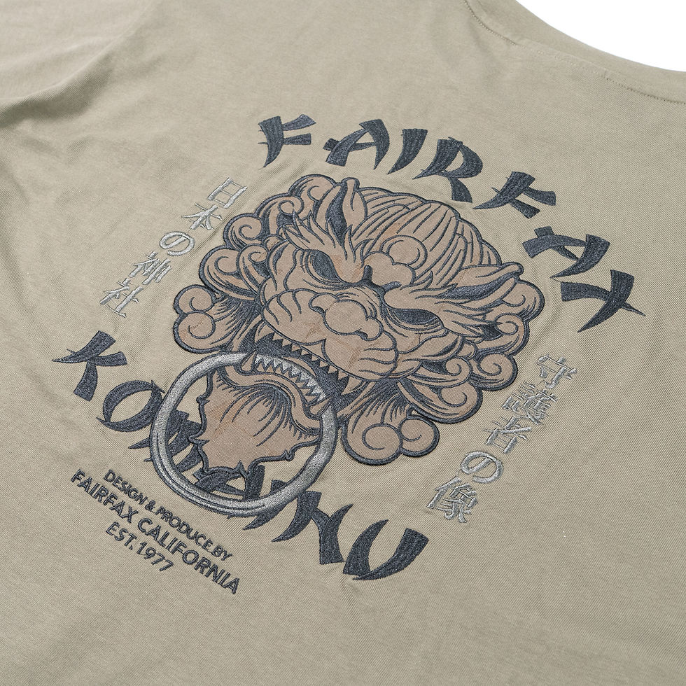 縮圖：FAIRFAX KOMAINU GRAPHIC TEE