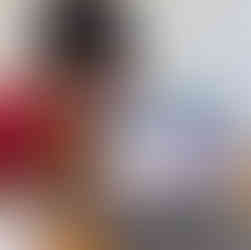 Our student proudly sharing the code he has created in our micro:bit class.