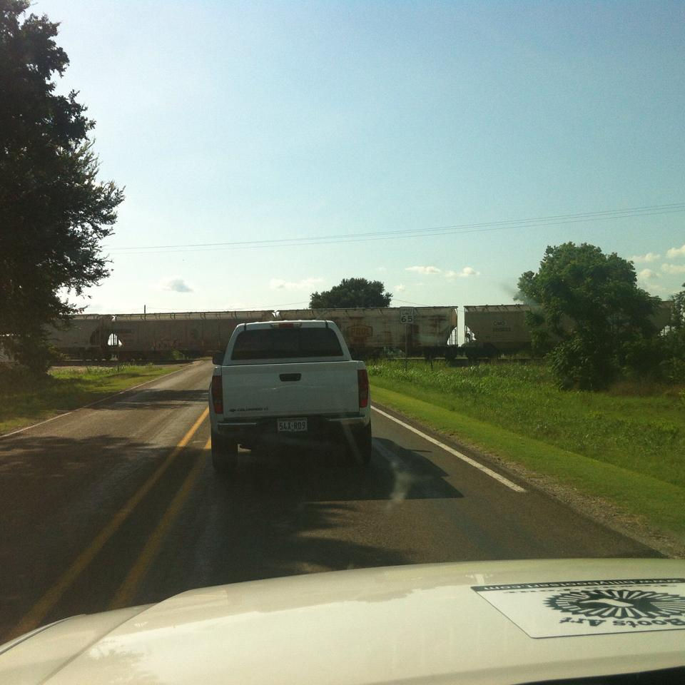 Stuck at RR Crossing