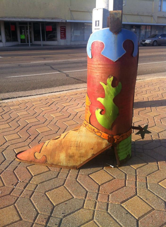 Boot on the corner - Gatesville