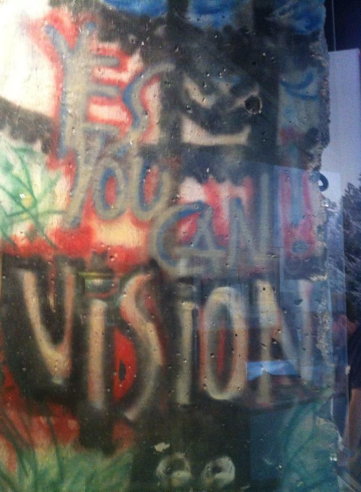 A piece of the Berlin Wall