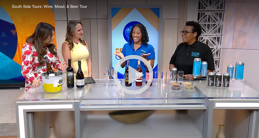 🍷 We’re on WGN! Join Us for the South Side Wine, Mead & Beer Tour 🍺