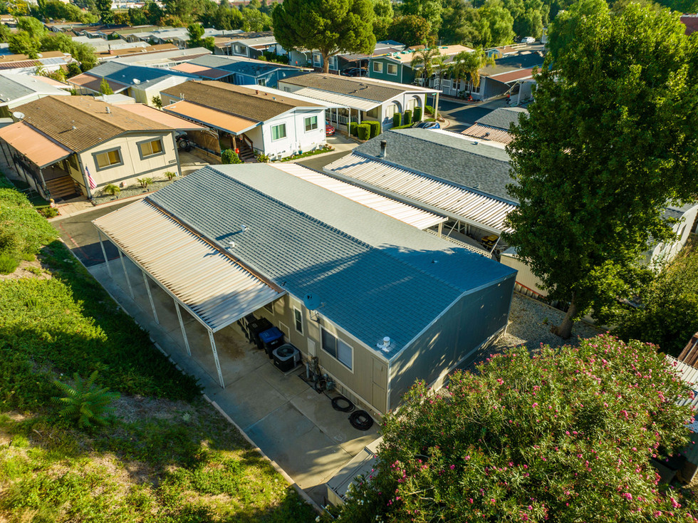 roof of mobile homes