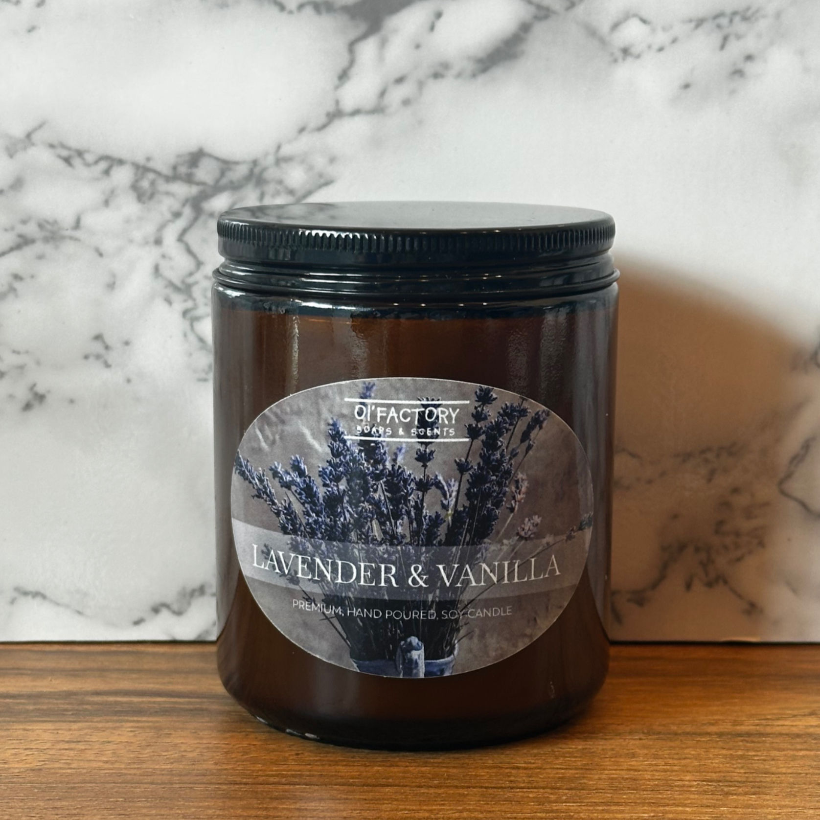 LAVENDER & VANILLA CANDLE