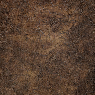 A brown leather faux finish.