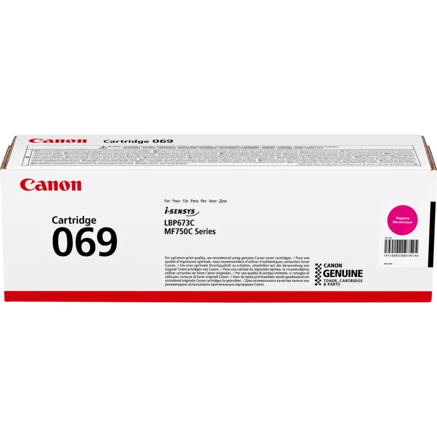Canon 069 Magenta Original Toner Cartridge 