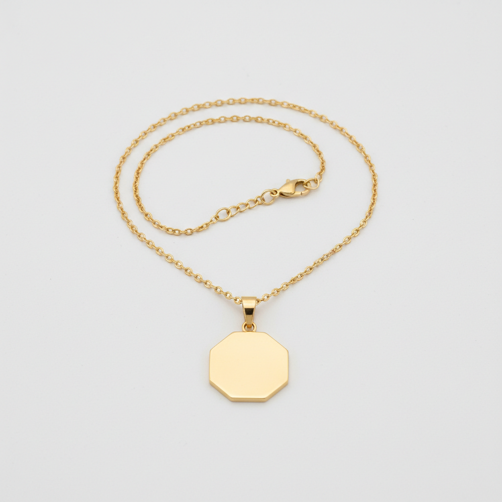 Colar Pingente Geométrico