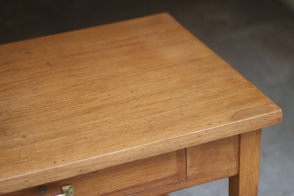 Miniature : Bureau LE QUICK des années 30/40. En chêne blond