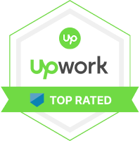 Upwork Top Rated badge