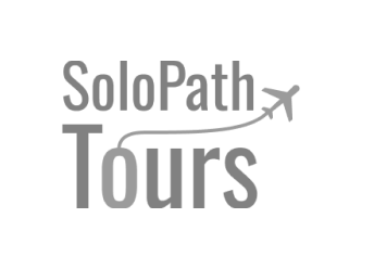 SoloPath Tours logo with an airplane icon
