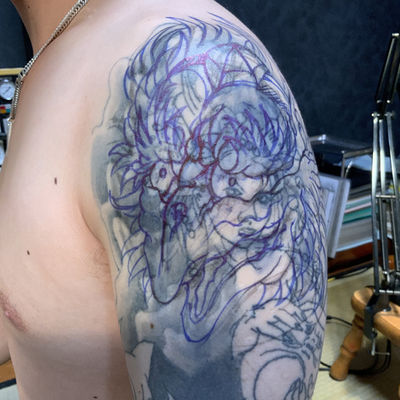 MASAYOSHI Tattoo CoverUp work