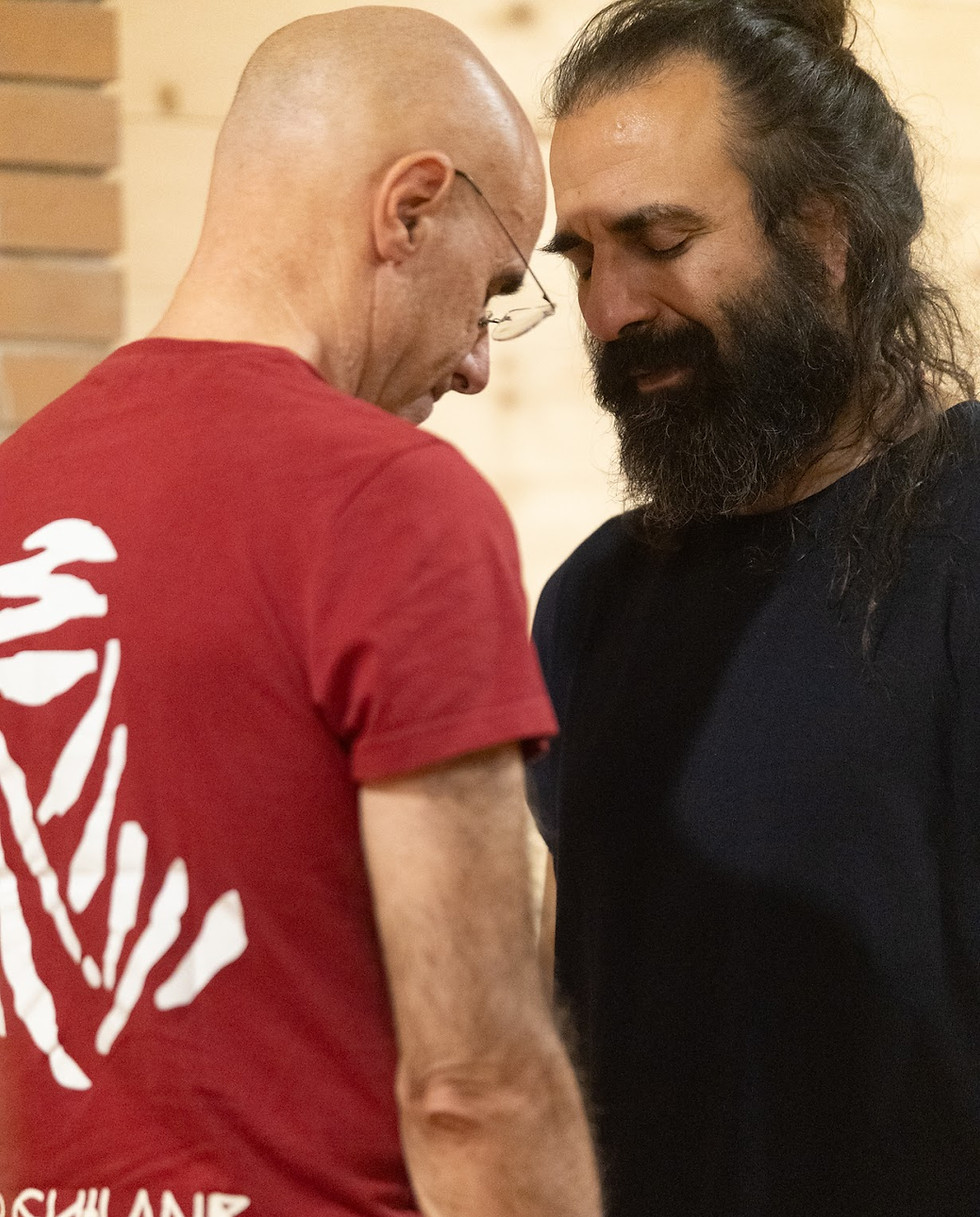 foto del seminario di Federica Clemente "Maschile Cosciente"