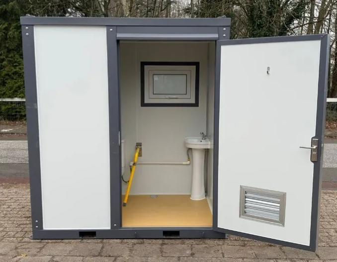 Thumbnail: Accessible Single Toilet Cabin with Ramp and Ventilation – view 3