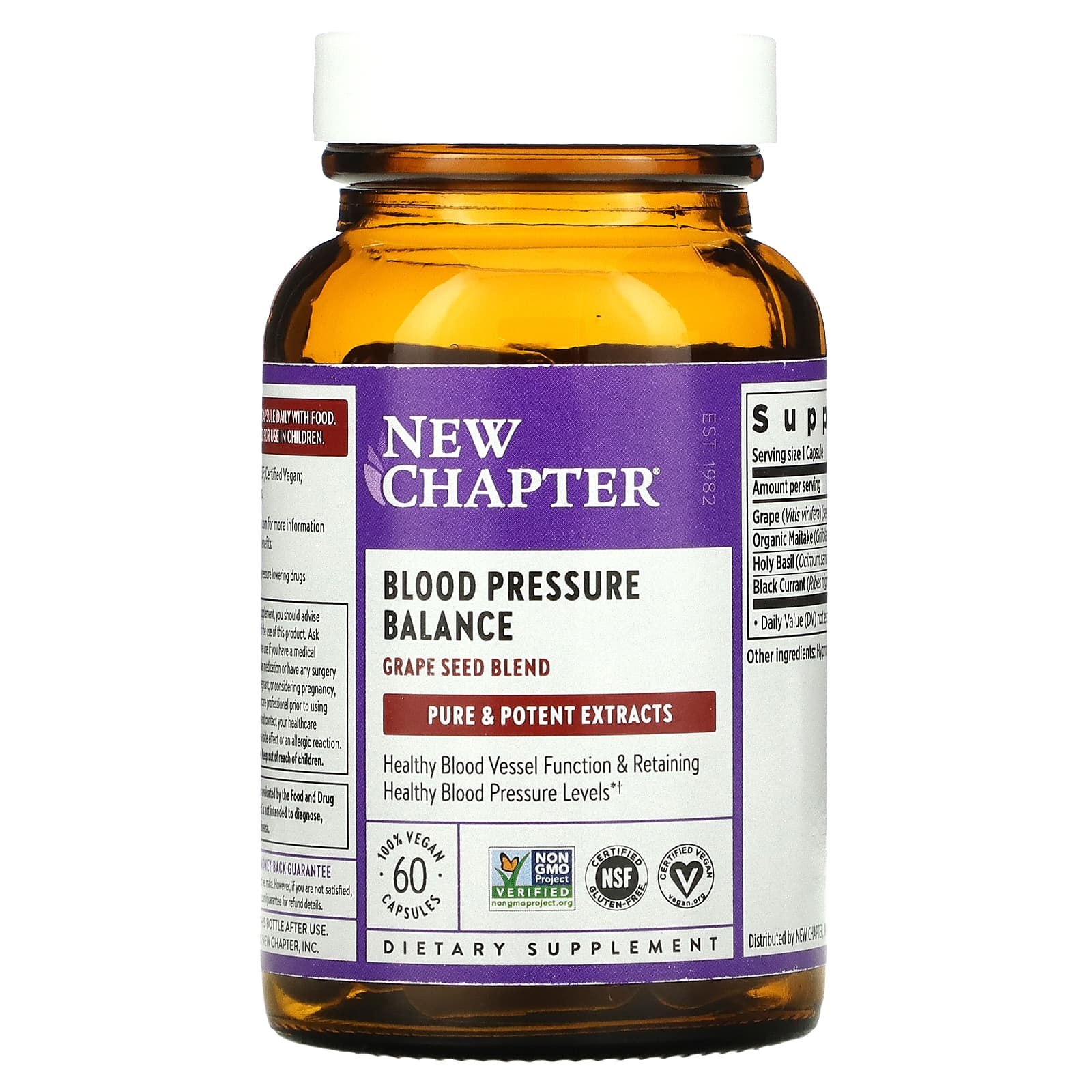 Blood Pressure Balance - 60 Vegan Capsules - product image 3