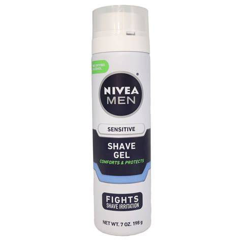 Men Sensitive Shave Gel 7 oz front view