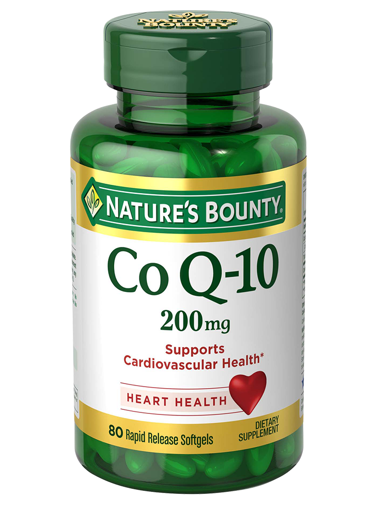Nature's Bounty Co Q-10 200 mg - 80 Softgels - official Nature's Bounty product image
