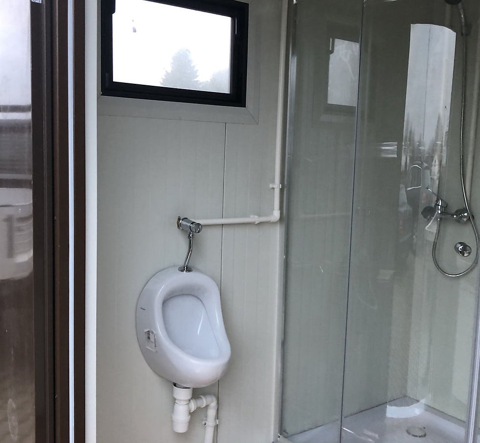 Thumbnail: 4m × 2m Shower and Toilet Cabin with Urinal – view 15