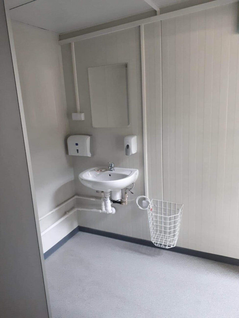 Thumbnail: 6.058m × 4.876m Modular Toilet Block – Elevated Steel Frame – view 9