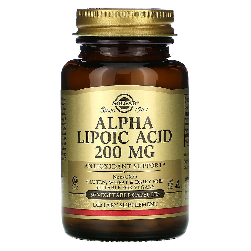Solgar Alpha Lipoic Acid 200 mg - 50 Vegetable Capsules - product image 1