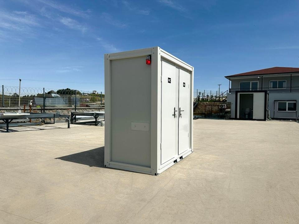 Thumbnail: Darling Downs Shipping Containers - 2.2m x 1.2m Double Toilet Cabin - DD100 - gallery image 3