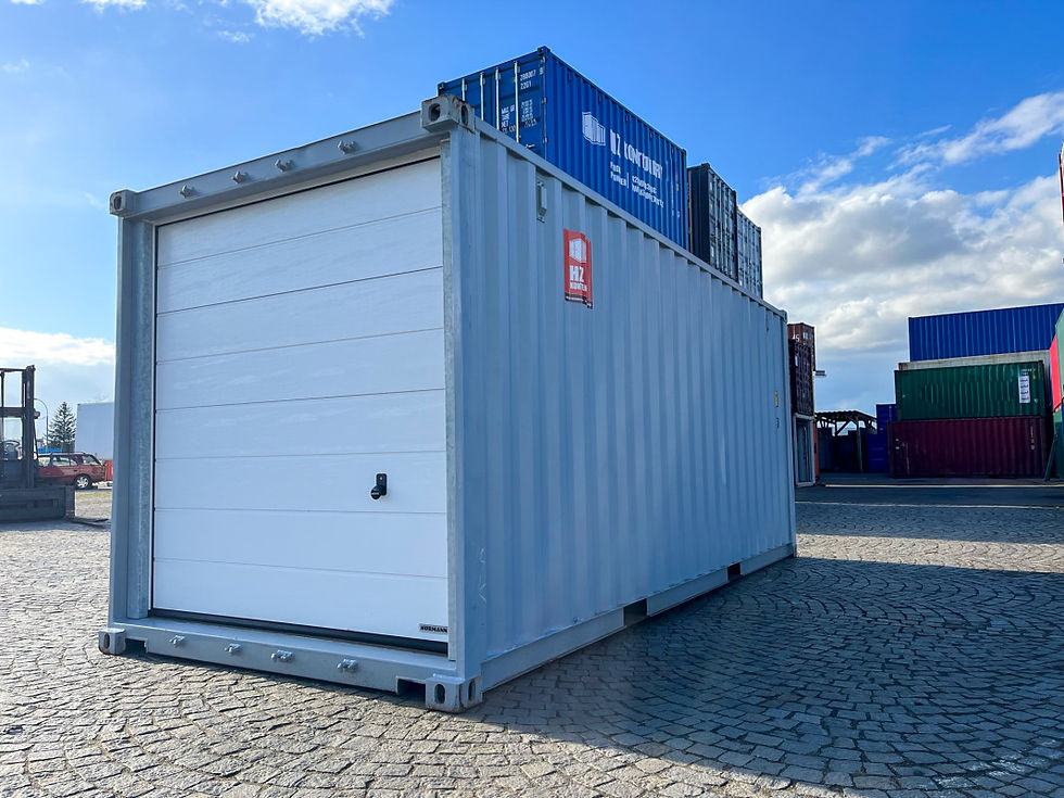 20ft Custom Storage Container with Roller Shutter - product image 1