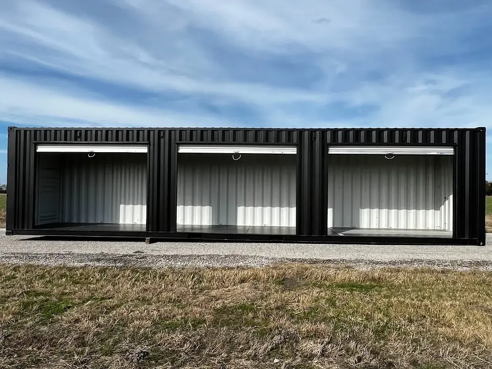 40ft Container with Three Roll-Up Side Doors - product image 1
