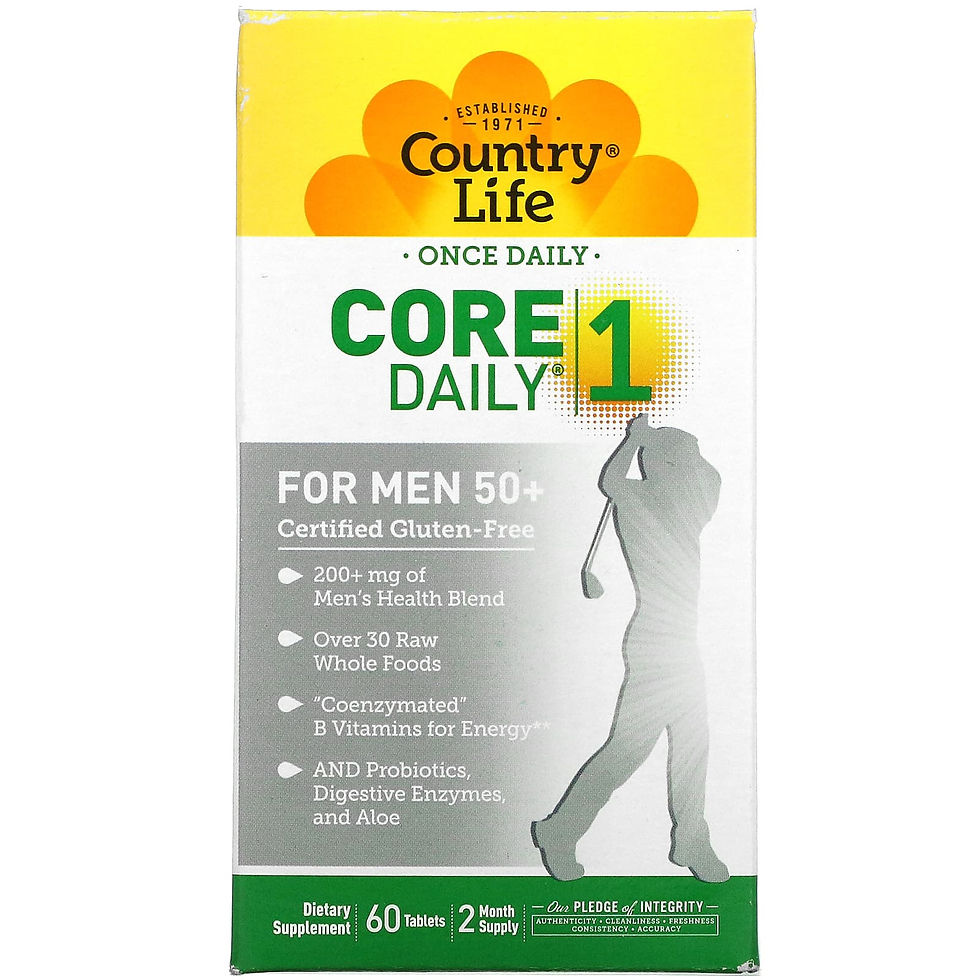 Core Daily 1 Multivitamin for Men 50+ - 60 Tablets - verified product image 1