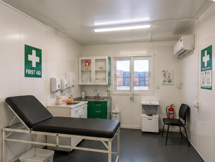 Thumbnail: 40ft Site First Aid Room Container