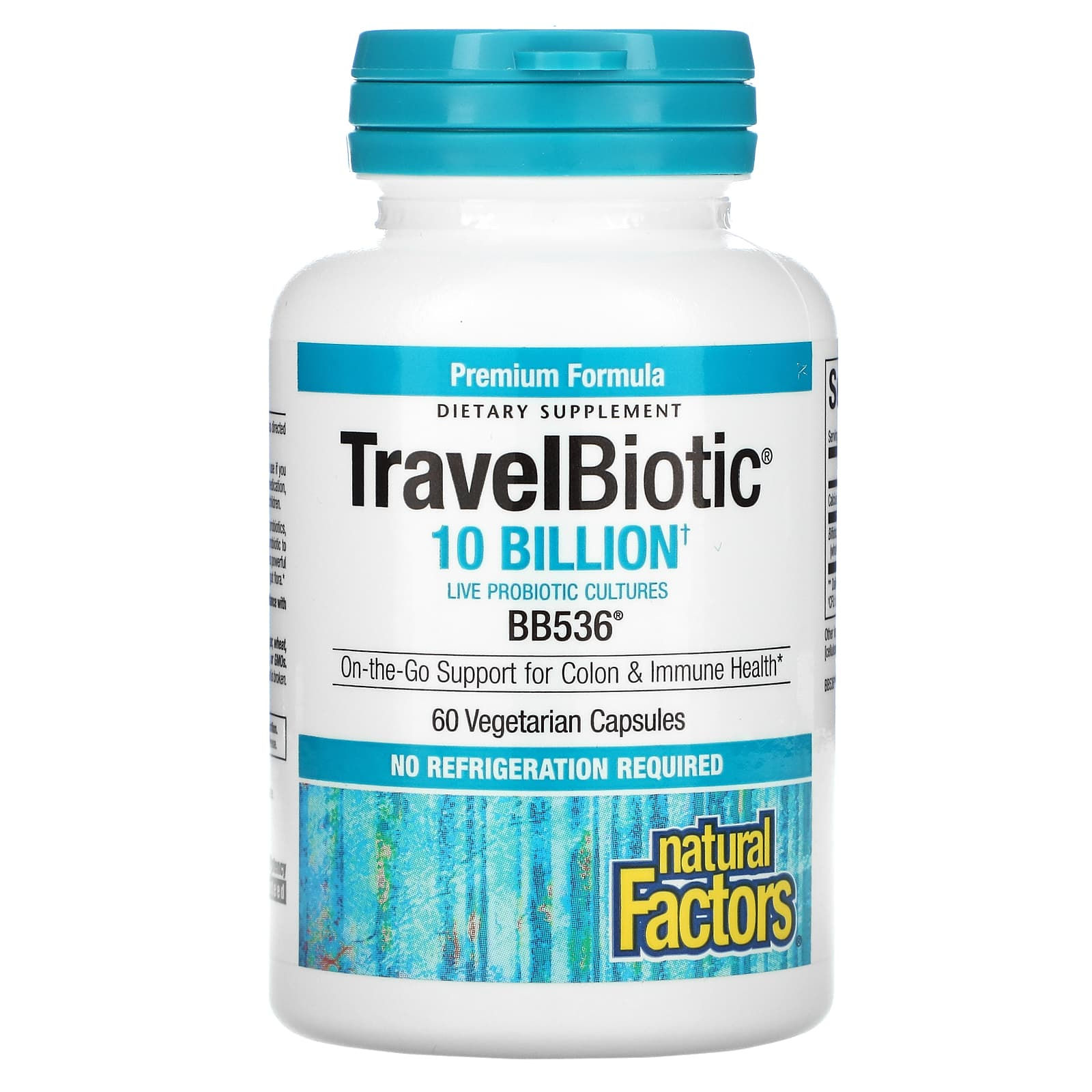 Travel Biotic BB536 10 Billion - 60 Vegetarian Capsules - product image 3