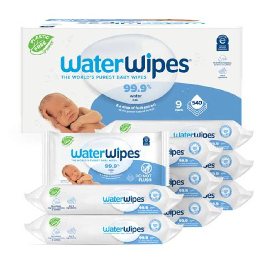WaterWipes Original Baby Wipes 60 count front retail package