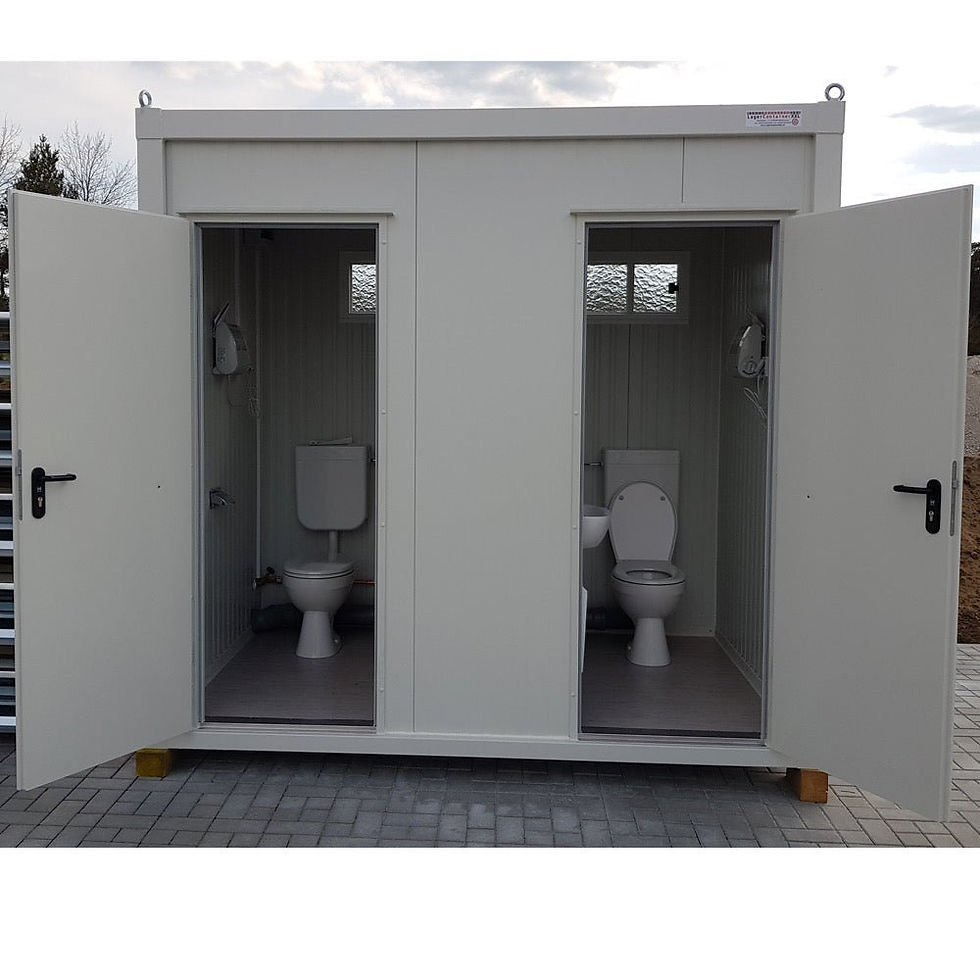 Darling Downs Shipping Containers - 2.625m x 1.67m Toilet Cabin - DD112 - gallery image 1