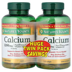 Nature's Bounty Calcium + Vitamin D3 Twin Pack - 2 x 120 Softgels - verified product image 1