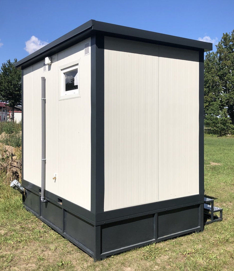 Thumbnail: 3m × 2m Toilet and Shower Cabin with Holding Tank – KDWCDT3X2 – view 5