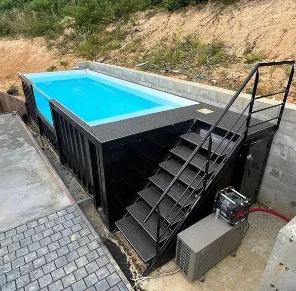 20ft Container Pool - Compact Eco Configuration - product image 1