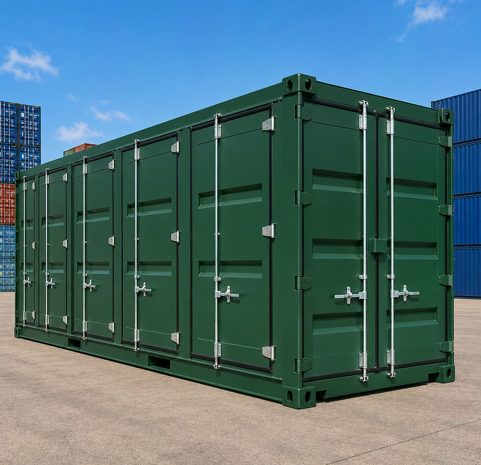 Thumbnail: 20ft High Cube Full Side Access Shipping Container — One Trip