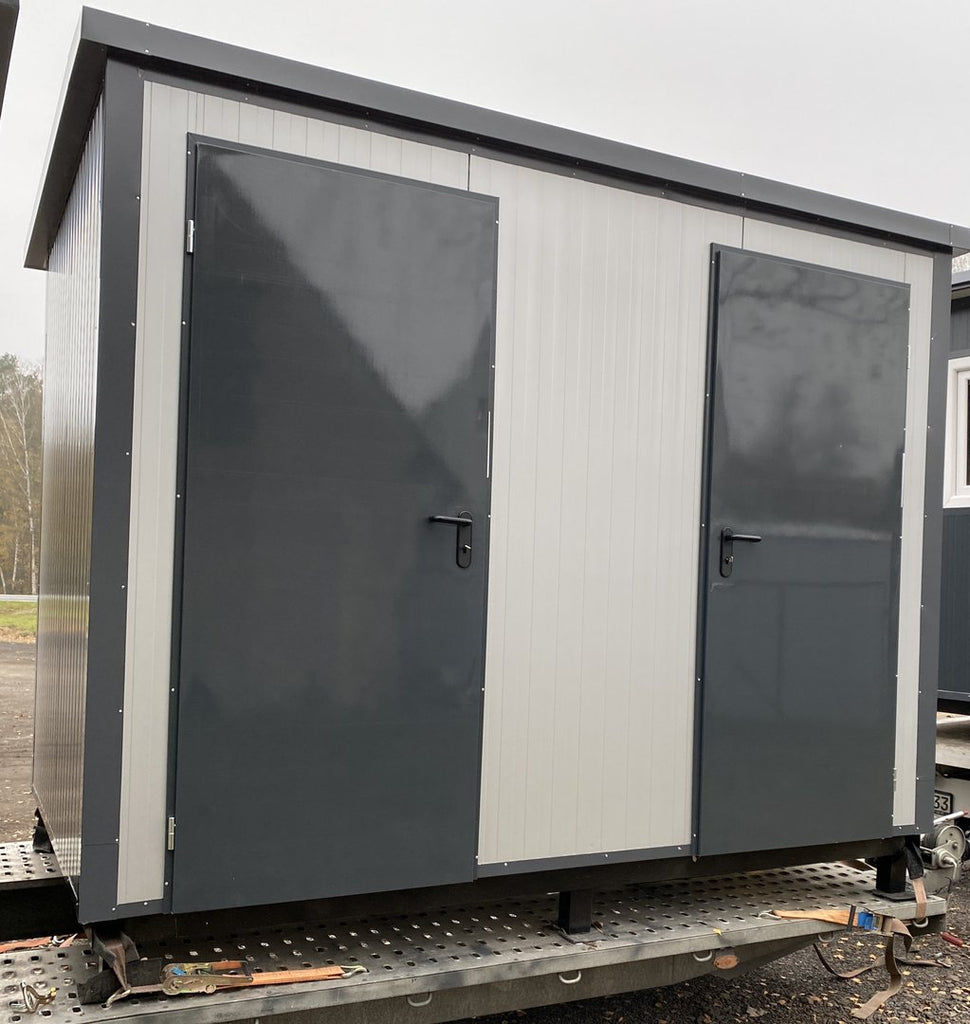 Thumbnail: 3m × 2m Twin Toilet Cabin – HDWC3X2 – view 4