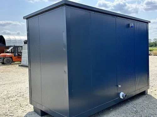 Thumbnail: Triple-Cabin Sanitary Container – WC, Urinal & Shower - image 4