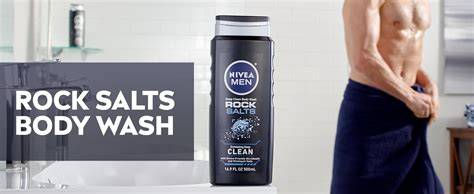 Thumbnail: Men Deep Clean Rock Salts Body Wash 30 fl oz detail view