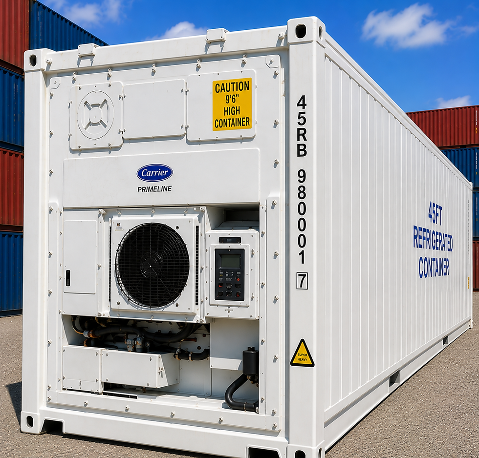Thumbnail: New 45ft Refrigerated Shipping Container