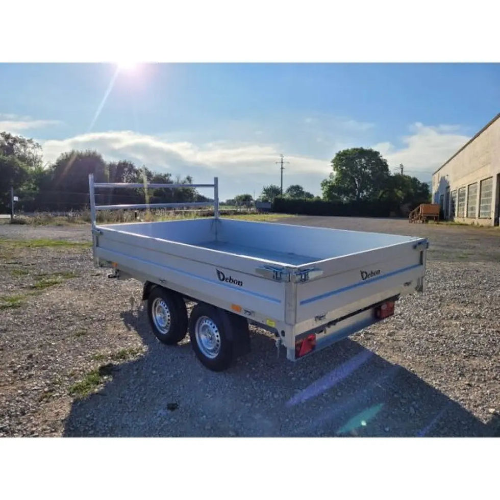 Debon PW2.3L 2600kg Electric Hydraulic Tipper Trailer - image 2