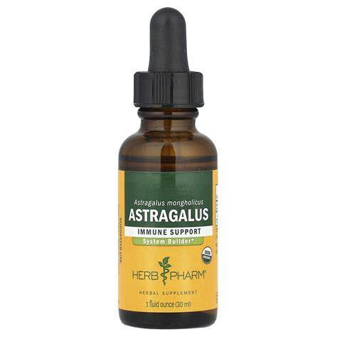 Herb Pharm Astragalus Extract - 1 fl oz front view