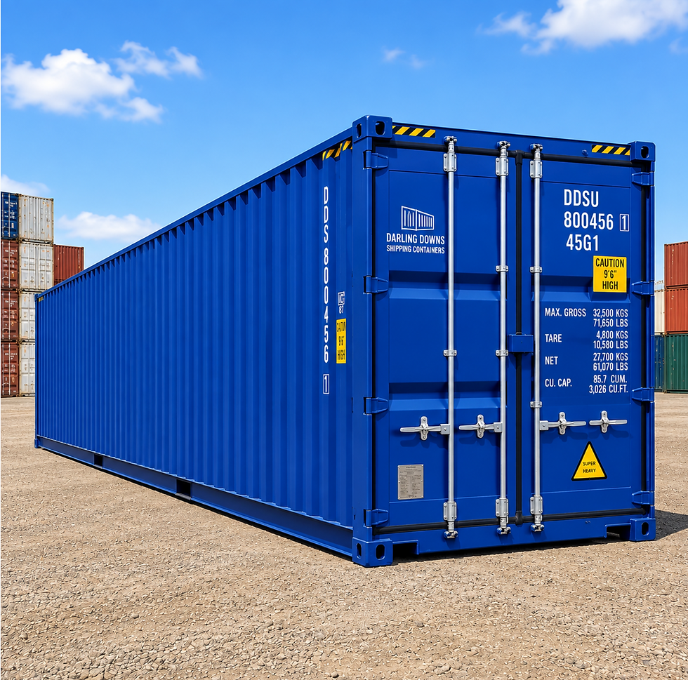 Thumbnail: New 45ft High Cube Shipping Container