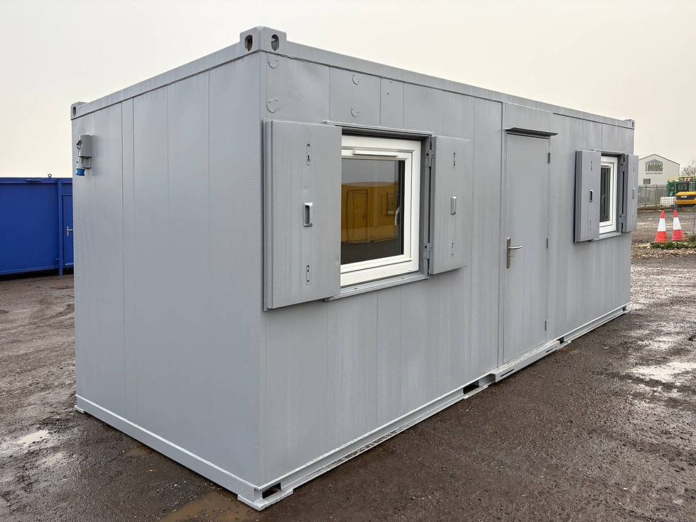 20ft Anti-Vandal Office Canteen & Toilet Container - product image 1